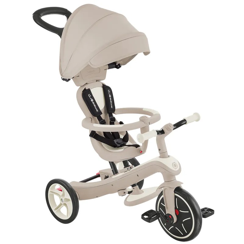 法國 GLOBBER 4合1 Trike多功能3輪推車but.聯名奶油系列